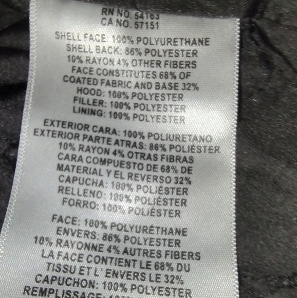 Men's Levi Leather Biker Jacket - Picture 3 of 10